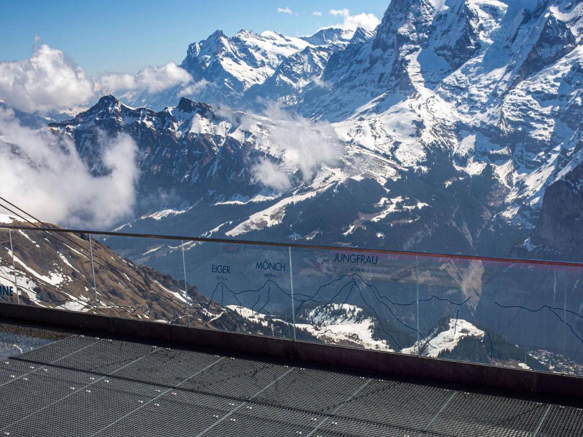 Apartmán Baerghaesli Im Beo Als Basis Im Wintersportgebiet Gsteigwiler Exteriér fotografie